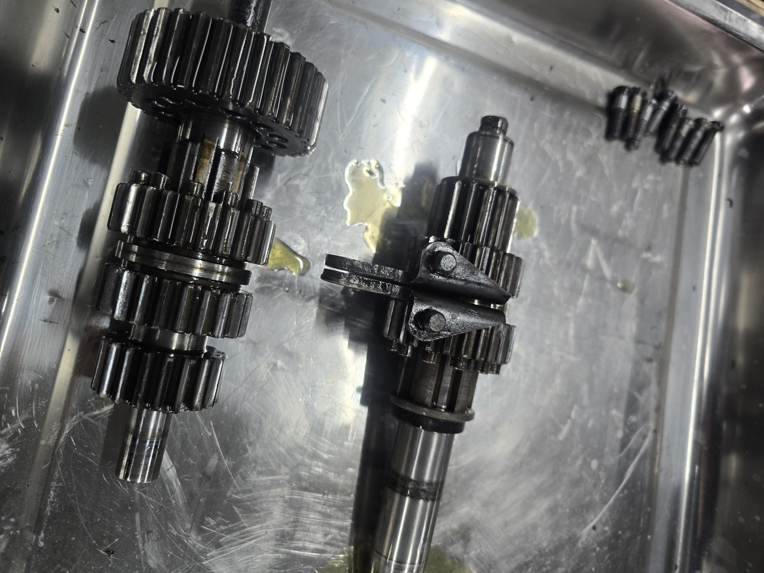 Rudge gearbox overhaul